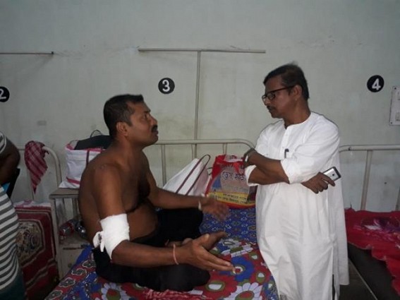 Teacher beaten for casting vote at West Tripura